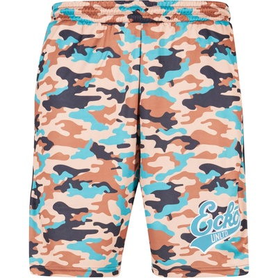 Ecko Unltd Мъжки къси панталони в камуфлажен цвят Ecko BBALLUB-ECKOSH1037-02529 - Камуфлаж, размер XL