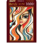 Magnolia Пъзел Magnolia от 1000 части - Момиче с прелестни коси (1732)