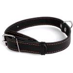 COLLAR Кожен нашийник за куче - 48-63см, 35мм - черен