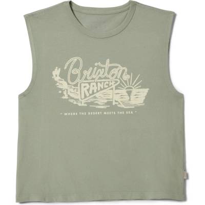 Brixton Дамски потник с широка презрамка Brixton Women's Brixton Ranch Muscle Tank Tank top - Sage Green (916-5600-0112)