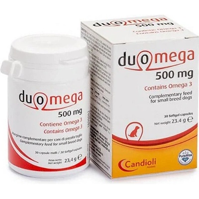 Candioli Duomega Dogs 500 mg 30 kapsúl