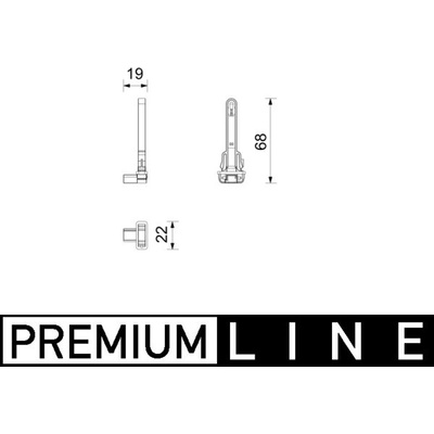 Snímač teploty interiéru MAHLE ORIGINAL ASE 42 000P (ASE42000P)