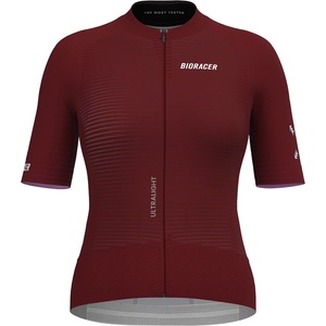 Bioracer Дамска фланелка с къс ръкав за колоездене Bioracer Women's Epic Ultralight Jersey Elevate Cycling jersey - Rustic Toffee - размер XS (156-3080-0111)