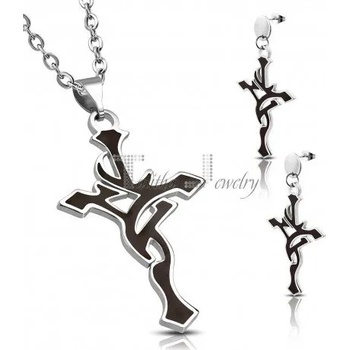 Image 1 of Комплект дамски бижута " Кръстове"