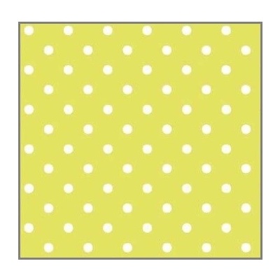 Daisy ubrousky 3V sv.šedé s puntíky 20ks 33x33cm