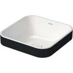 Duravit Happy D. 2 Plus - Вградена мивка, 40x40 см, без преливник, бяла/антрацит, матова 2359406100 (2359406100)