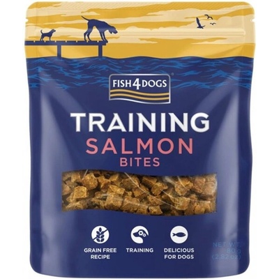 Fish4Dogs tréninkové pamlsky losos 80 g