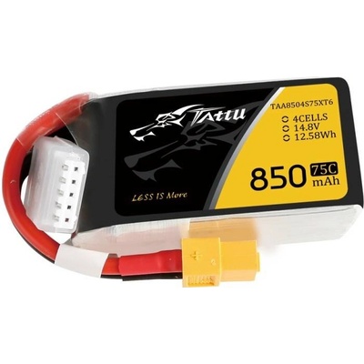 Tattu Batéria 75C 4S1P XT60 14,8V 850 mAh