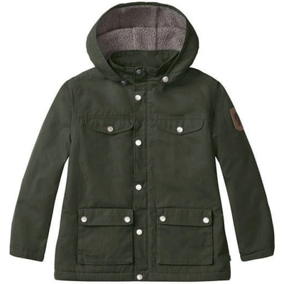 Fjällräven Kids Greenland Winter jacket tmavo zelená