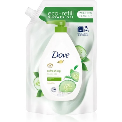 Dove Refreshing освежаващ душ гел пълнител 720ml