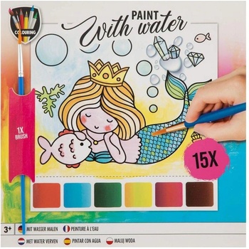 Moxy Блок за оцветяване с вода Русалка, с включена четка (5525100154)