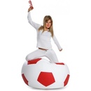 Ecopuf FOOTBALL M ekokoža E6 Červená