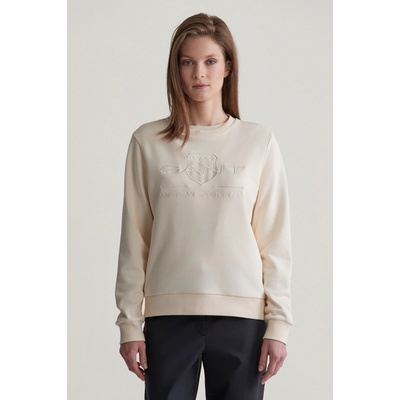 Gant Reg Tonal Shield C-Neck Sweat Linen