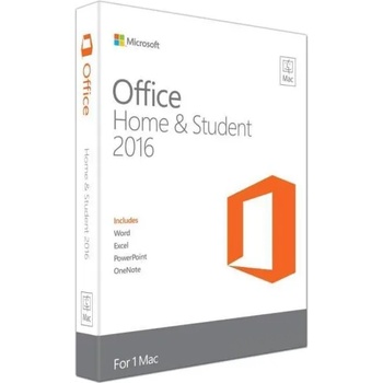 Microsoft Office 2016 Home & Student for Mac ENG (1 User) GZA-00873