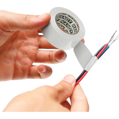 Handy Elektrická izolačná páska 15 mm × 10 m biela