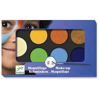 DJECO - Детски грим за лице - Натурални цветове (DJ09230)