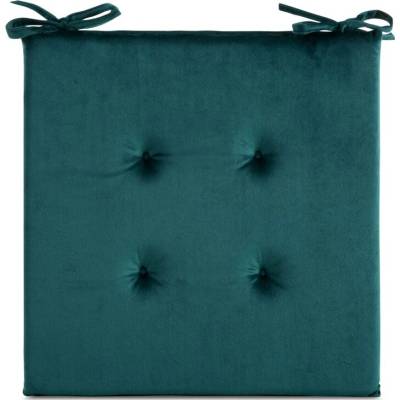 Takoy Sametový podsedák GAJA s ozdobným prošíváním a praktickými šňůrkami-HF-463972 | 40 x 40 cm