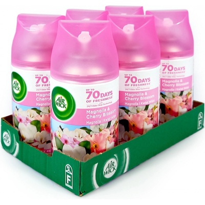 Air Wick Freshmatic Max náplň do osvěžovače vzduchu magnolia a kvetoucí třešeň 250 ml