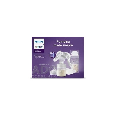 Philips AVENT manuálna SCF430/20 s fľašou