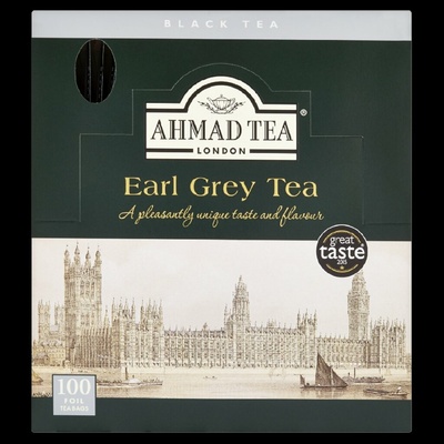 Ahmad Tea Earl grey černý čaj bergamotem 200 g