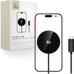 Tech-Protect a50 magnetic magsafe wireless charger 25w qi2.2 black (5906302339396)