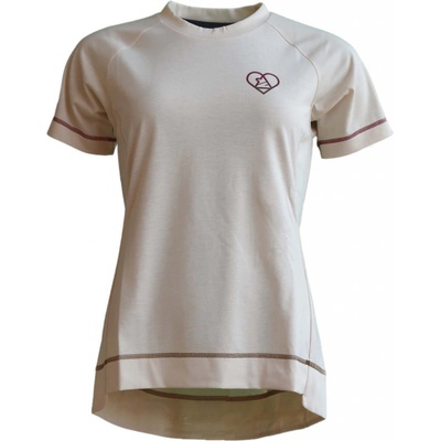 Zimtstern PureFlowz Eco Shirt SS Cream dámský