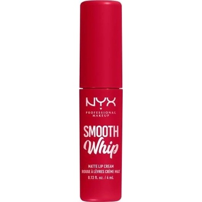 NYX Professional Makeup Smooth Whip Matte Lip Cream rúž s našľahanou textúrou na dokonalé vyhladenie pier 13 Cherry Creme 4 ml