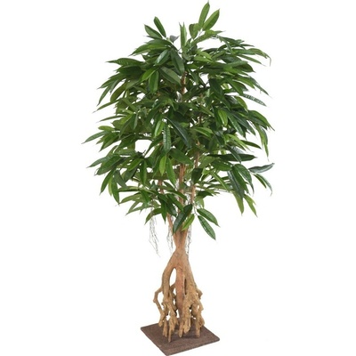 Umelý strom Ficus longifolia s luxusnými koreňmi, 180 cm