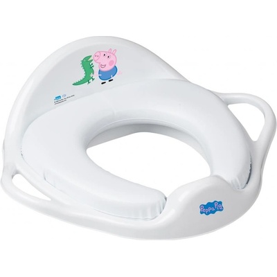 TEGA BABY redukcia na WC mäkká Peppa Pig biela/modrá