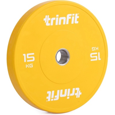 TRINFIT Olympijský kotúč Bumper Plate Training 15 kg 50 mm