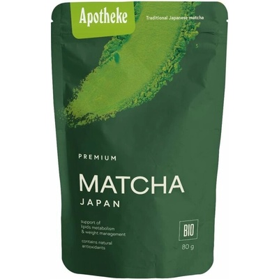 APOTHEKE MATCHA JAPAN BIO zelený čaj 80 g