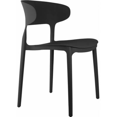 Leitmotiv Fain 75 cm plast černá