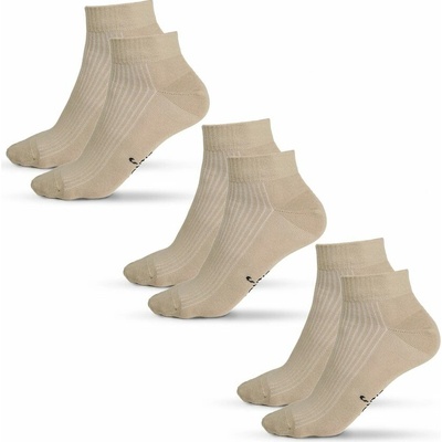 Bontis Sada 3 ks: ponožky MOOVY Béžová