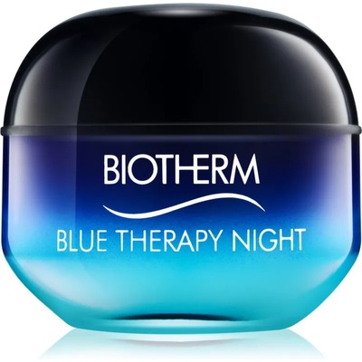 Biotherm Blue Therapy нощен крем против бръчки за всички типове кожа на лицето 50ml