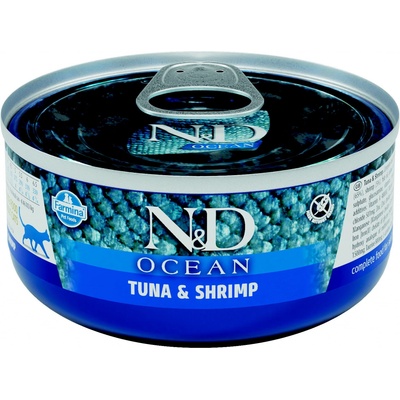 N&D Cat Ocean Adult Tuna & Shrimps 70 g