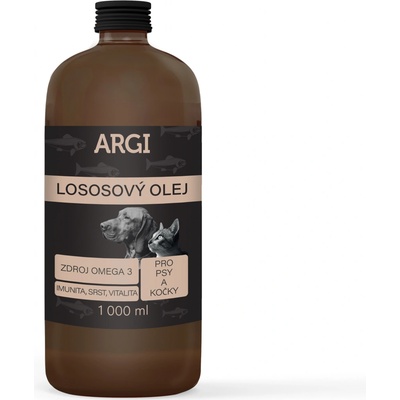 Argi Lososový olej 1000 ml