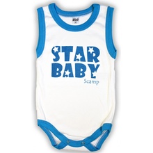 Tielkové body Star Baby modré