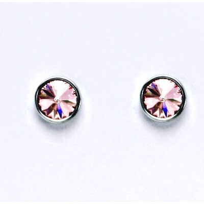 Čištín zlaté 115235936 se Swarovski krystalem light rose NŠ 1336