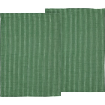 Södahl Малки кухненски кърпи Line Organic 50 x 70 см зелени 2 бр (33548)