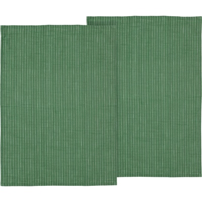 Södahl Малки кухненски кърпи Line Organic 50 x 70 см зелени 2 бр (33548)