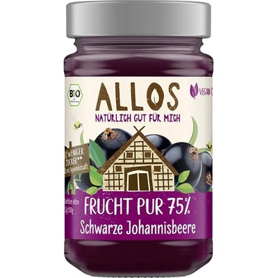 Allos Ovocná nátierka Čierne ríbezle 250 g