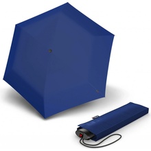 Knirps AS.050 slim small Manual dámsky skladací plochý dáždnik modrá