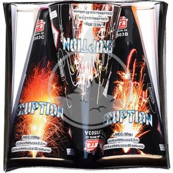 Pyrotechnika ERUPTION SADA FONTÁN, 3ks