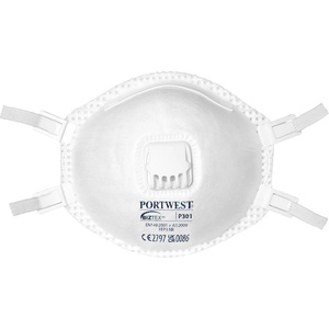 Portwest Респиратор portwest p301 / ffp3 с издишващ клапан, 10 бр (p301whr)