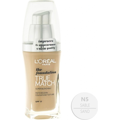 L'Oréal Paris True Match tekutý make-up N5 Sable 30 ml