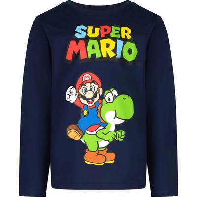 Блуза с дълъг ръкав Super Mario Dark Blue, размер 104 (RW-SMAR-148_104)