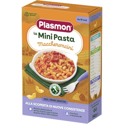 Plasmon БЕБЕШКА ПАСТА МАКАРОНКИ maccheroncini (1615)