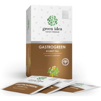 Green idea Gastrogreen bylinný čaj 20 x 1,5 g