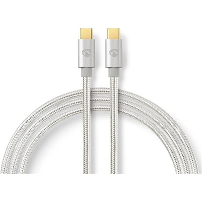 Nedis CCTB64700AL10 USB 3.2 Gen 1, USB-C щепсел - USB C (USBC) щепсел, кабел, 60W, 4K60Hz, 1 м (CCTB64700AL10)
