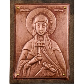МЕДНА ИКОНА ЗА ЗАЩИТА СВЕТА ТАТЯНА